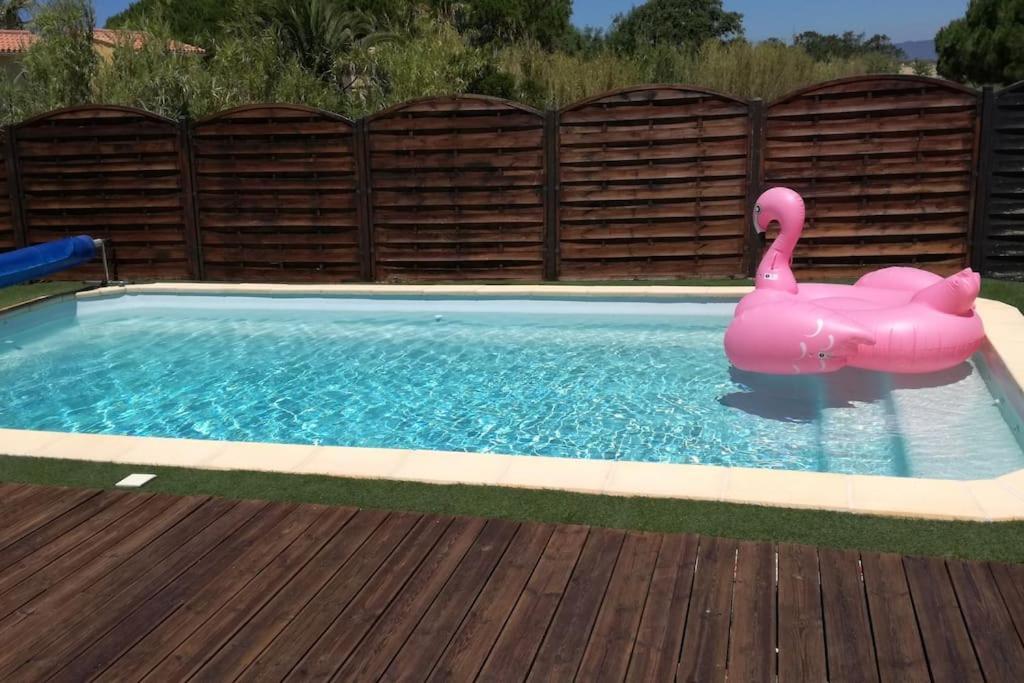 T2: 45M2 :4 Places :Independant Dans Villa Hyeres Ngoại thất bức ảnh