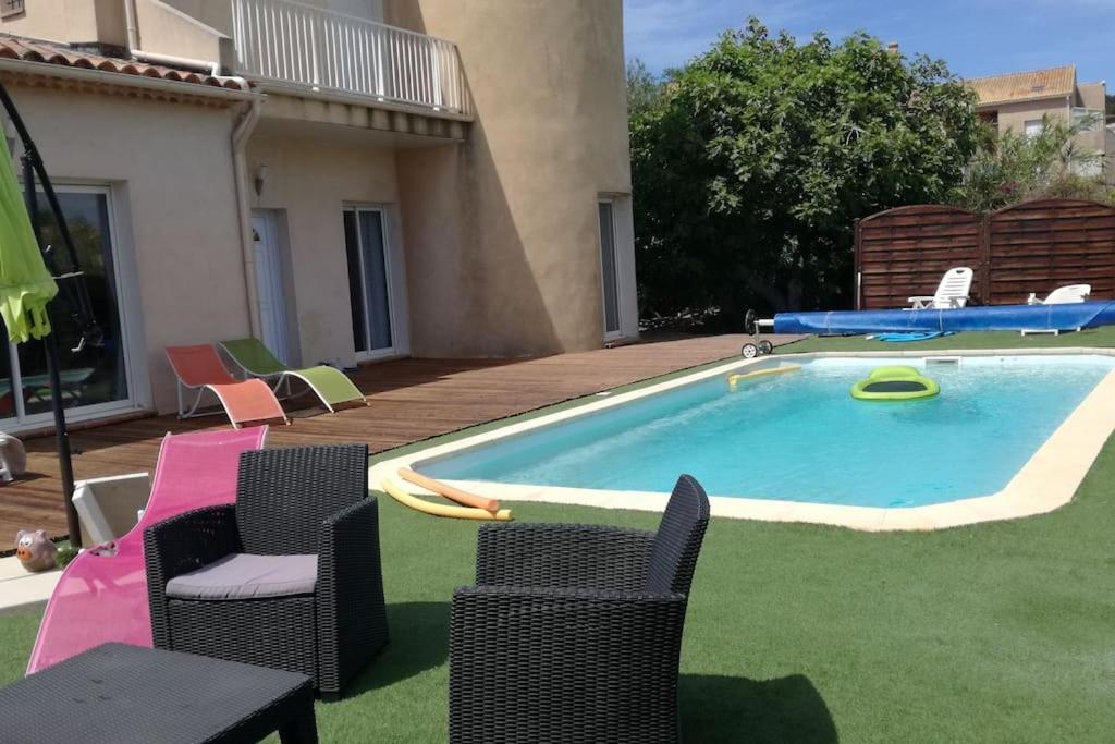 T2: 45M2 :4 Places :Independant Dans Villa Hyeres Ngoại thất bức ảnh