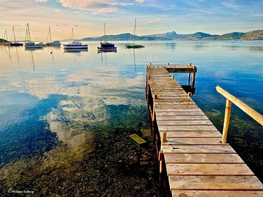T2: 45M2 :4 Places :Independant Dans Villa Hyeres Ngoại thất bức ảnh